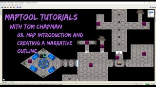 MapTool Tutorial  03 Map Introduction and Creating a Narrative Outline [upl. by Tucker999]