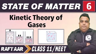 State of Matter 06  Kinetic Theory of Gases  Class 11NEET  RAFTAAR [upl. by Asile]