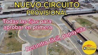 Nuevo examen de manejo A1 Todas las fijas para aprobar en primera [upl. by Laith]