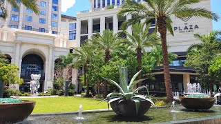 4K The Plaza Coral Gables  Summer City Travel Tour  Coral Gables  Miami FL  July 2024 [upl. by Ecnarual]