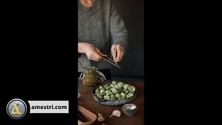 How To Grate Garlic On Brussels Sprout Shorts [upl. by Fin]