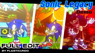 FNF Rodent Rap  Sonic Legacy DEMO  Sonicexe VideoEdit shaders y efectos fuegosos xD [upl. by Adnaloy413]