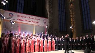 European Choir Games 2015 RundfunkJugendchor Wernigerode Germany [upl. by Jessalyn]