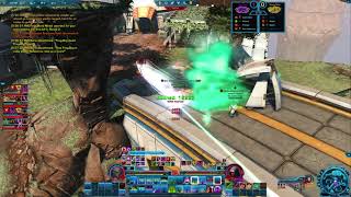 SWTOR Arena 110324 Sorc totally did not see my team mates suggestions for 2nd round [upl. by Leahcimnoj994]