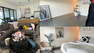 COMPLETE ROOM TRANSFORMATION  CLEAN WITH ME [upl. by Eytteb]