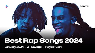 BEST RAP SONGS OF JANUARY 2024 [upl. by Yesnnyl]