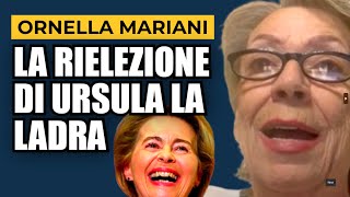 ORNELLA MARIANI SULLA RIELEZIONE DI VON DER LEYEN TAJANI E MELONI [upl. by Drue]