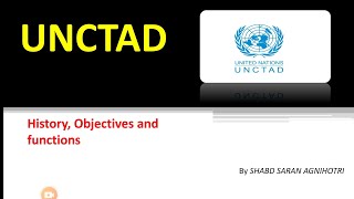 UNCTAD International Business Business Studies UGC NET Commerce 2022 unctad gsp [upl. by April]