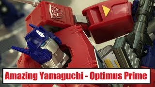 KHL  Kaiyodo  Optimus Prime Convoy Amazing Yamaguchi 海洋堂 コンボイ アメイジングヤマグチ トランスフォーマー [upl. by Yeloc520]