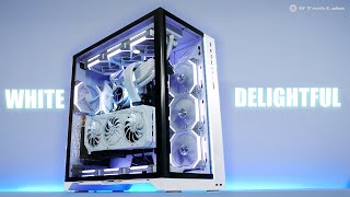 Top Tech PC Build  Lian Li O11 Dynamic XL White Gaming PC ReBuild [upl. by Seessel]