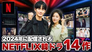 【最新】2024年に配信されるNETFLIX韓国ドラマ14作【あらすじキャスト】 [upl. by Acilegna284]