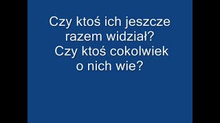 Formacja Nieżywych Schabuff  Ławka Tekst [upl. by Julietta]