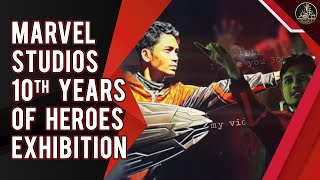 Marvel Studios Ten Years Of Heroes Exhibition in Kuala Lumpur Malaysia [upl. by Jaimie]