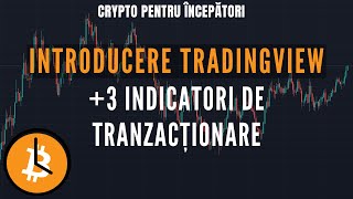 Crypto pentru incepatori 3 Prezentare tradingview  3 indicatori de analiza tehnica [upl. by Hsenid15]