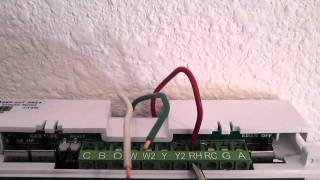 Wiring the Programmable Thermostat [upl. by Ijat]