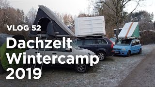 Dachzelt Winter Camp 2019  Camping bei 13 Grad [upl. by Angle914]