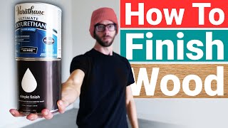 What Finish Should I Use  Woodworking Beginner Tips [upl. by Nwahsan]