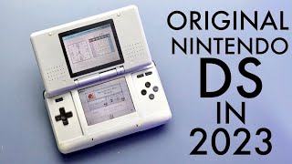 Original Nintendo DS In 2023 Still Worth It Review [upl. by Ailime451]