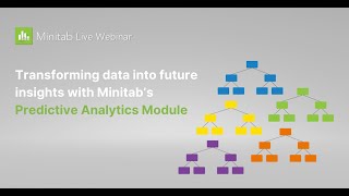 Transforming data into future insights with Minitab’s Predictive Analytics Module [upl. by Attenohs568]