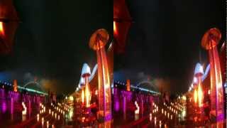 Vivid Sydney in 3D 2012  HiDef 3D Timelapse Movie [upl. by Abbye262]