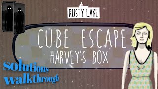 Cube Escape  Rusty Lake  Harveys box  solutionswalkthrough [upl. by Camp]