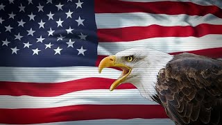 USA Anthem but with explosions and bald eagle screeches [upl. by Hsekar]