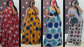 TENUE AFRICAINE DE TAILLE BASSE HAUT amp ROBE EN WAXPAGNE 2024 ANKARA SKIRT amp BLOUSE AFRICAN DRESS 24 [upl. by Katalin]