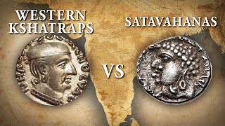 Satavahanas VS Western Kshatraps  The greatest rivalry of Ancient India [upl. by Aroved]