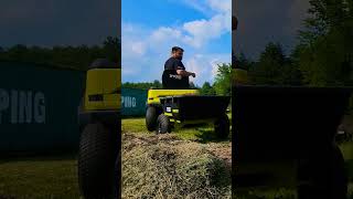 Ryobi Dump cart ryobitools diy gardening lifehacks lawncare [upl. by Rafaelof]