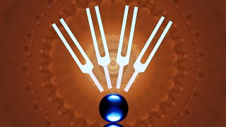 CALM ANXIETY AND STRESS  TUNING FORKS amp CRYSTAL BOWLS 432Hz [upl. by Naicad917]