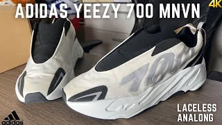 Adidas Yeezy 700 MNVN Analog Laceless On Feet Review [upl. by Orrin]