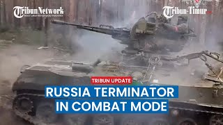 Russia shows footage of BMPT Terminators neutralise a large number of Ukraine servicemen [upl. by Esilrac]