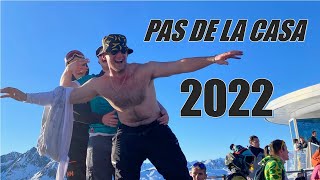 Pas de la Casa 2022 Ski Vlog [upl. by Lyrpa]