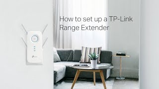 How to set up a TPLink Range Extender [upl. by Southard445]