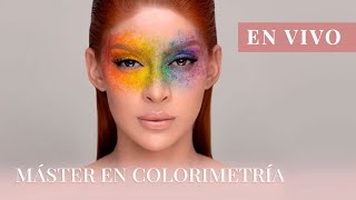 EN VIVO Curso MASTER EN COLORIMETRÃA  Cursos de Maquillaje [upl. by Nomelc]