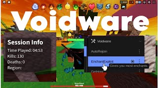 Best roblox bedwars script Voidware INSTANT EMERALD ARMOURINF EMERALDSINSTANT RAGEBLADE showcase [upl. by Lareena]