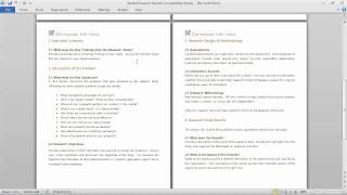 Market Research Report Template [upl. by Jasmine555]