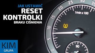 Reset kontrolki braku ciśnienia w oponach  jak to zrobić [upl. by Maurie]