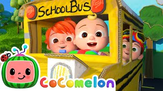 The Wheels on the Bus Go Round and Round CoComelon for Kids  Sing Along With Me [upl. by Ecnerat]