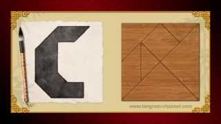 Tangram Letter C [upl. by Enal477]