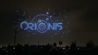 Inauguration Polarys  Patinoire du Douaisis  Spectacle 500 drones [upl. by Blessington]