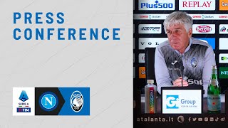 26ª SerieATIM  NapoliAtalanta  La conferenza stampa di Gian Piero Gasperini [upl. by Nalro]