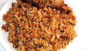 Mexican Inspired Rice and Beans Recipe 🪅 Healthy One Pot Black Bean Vegan Food Super Easy [upl. by Minier]