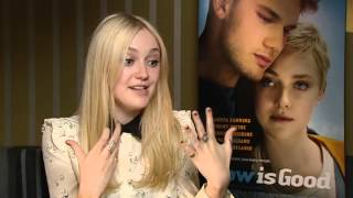 Dakota Fanning interviewed by two teenage cancer survivors [upl. by Nnael]