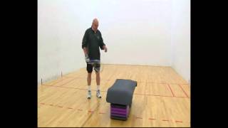 How to Grip a Racquetball Racquet for a Backhand [upl. by Winna]