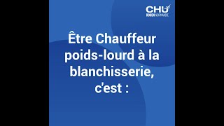 La blanchisserie recrute des chauffeurs poids lourds [upl. by Dennison]