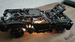 Lego 42127 Batmans Batmobil  fertig gestellt und so sieht es aus [upl. by Semajwerdna]