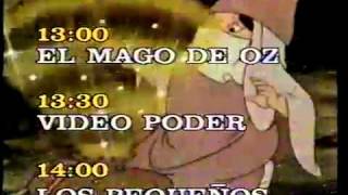 Programacion del canal 5 de televisa en los años 90s [upl. by Nylegna]