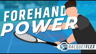 Effortless Forehand POWER Modern Forehand Leg Drive Step 2 [upl. by Kcirrek]