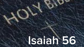 Isaiah 56 NIV The Audio Bible [upl. by Ruenhs]